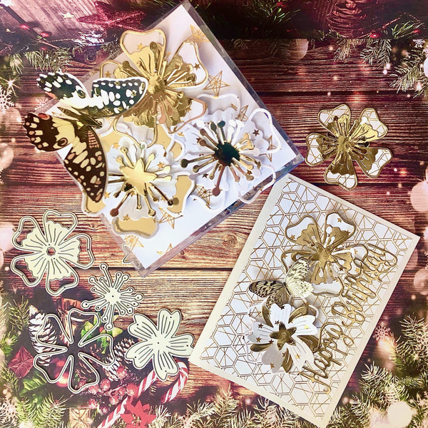 【Original】Layered Flower Dies