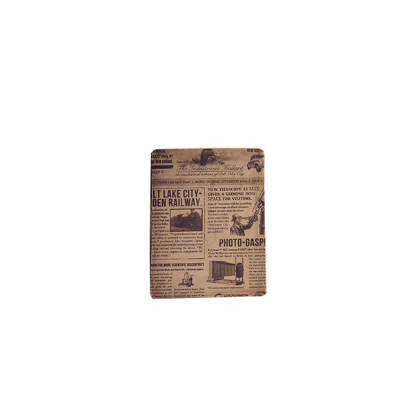 10PCS Retro Map Stamp Stickers Paper