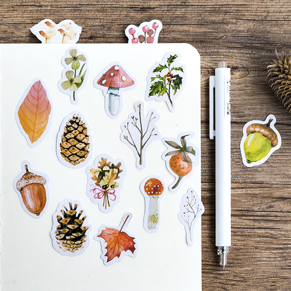 46PCS Forest Tales Decorative Stickers