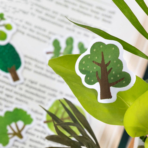 45PCS Cute Forest Tale Decorative Stickers