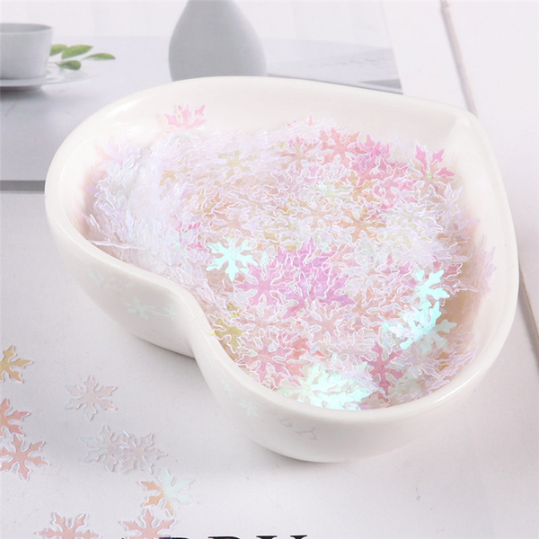 500Pcs Snowflake Sequins