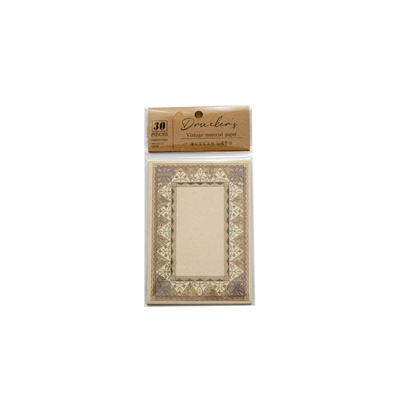 30Pcs Fantasy Garden Series Notes Paper