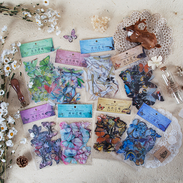 Butterfly Specimen Series Sticker