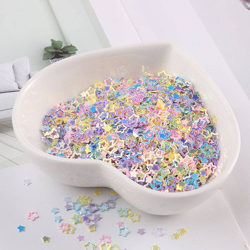 Macaron Color Star Sequins