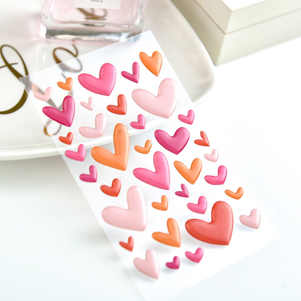 Simulated Enamel Decorative Stickers