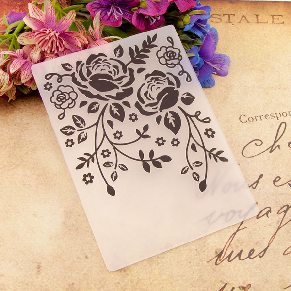 Rose EMBOSSING FOLDER