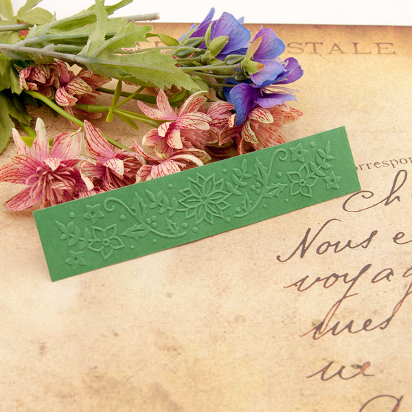 Flower Leaves EMBOSSING FOLDER