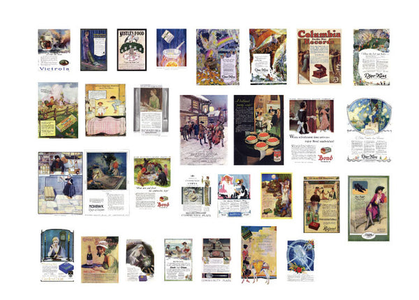 60PCS Time Flying Series Sticker Bag