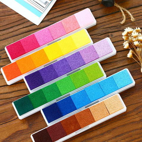 6 Pcs/Lot Gradient Color Inks
