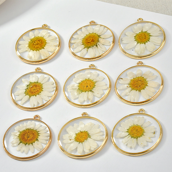 Daisy Sunflower Alloy Pendant Accessories