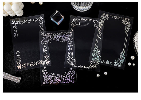 Transparent PET Material Stickers