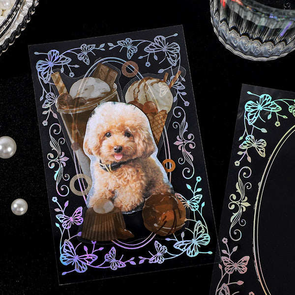 Transparent PET Material Stickers