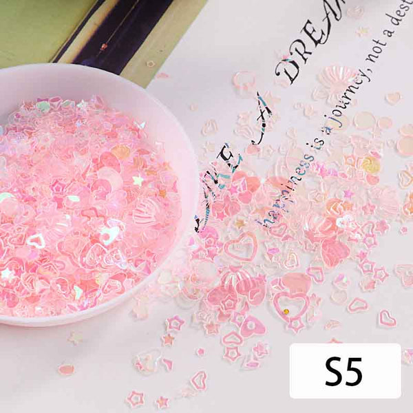 Shaker Card Fill Sequins