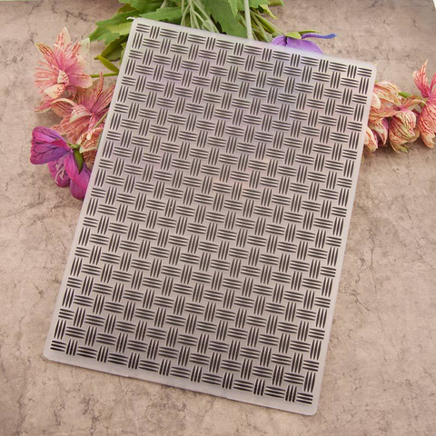 Dense Grid Embossing Folder