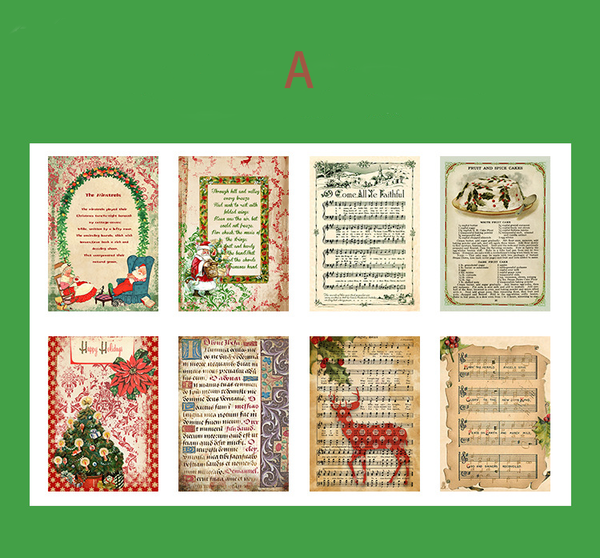 Spend Christmas with You Series Stickers Set