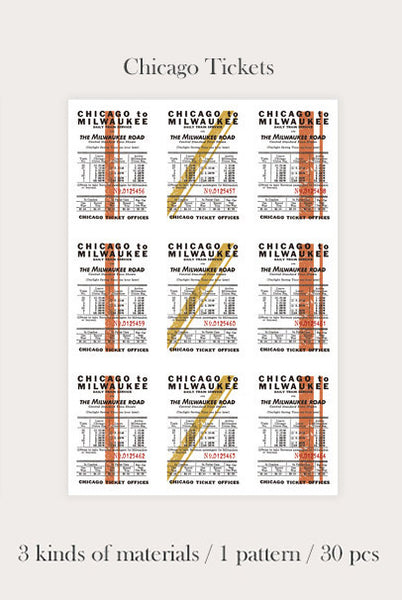 Vintage Note Series Scrapbook Paper