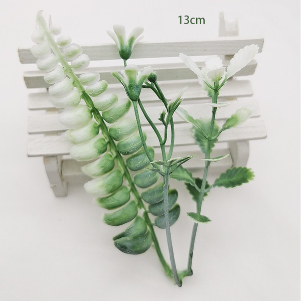 Simulation Handmade Plastic Flowers Plants Decorative Accessories