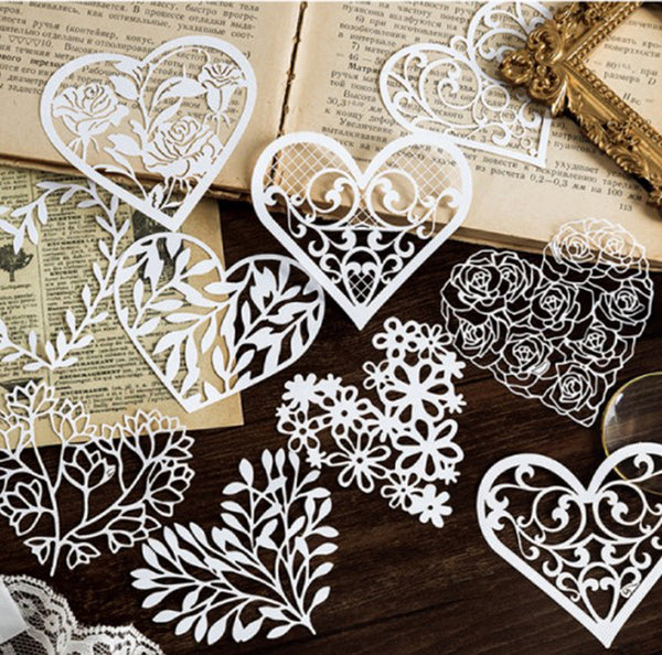 DIY Hollow Pattern Scrapbooking Lace Paper