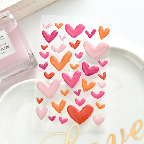 Simulated Enamel Decorative Stickers