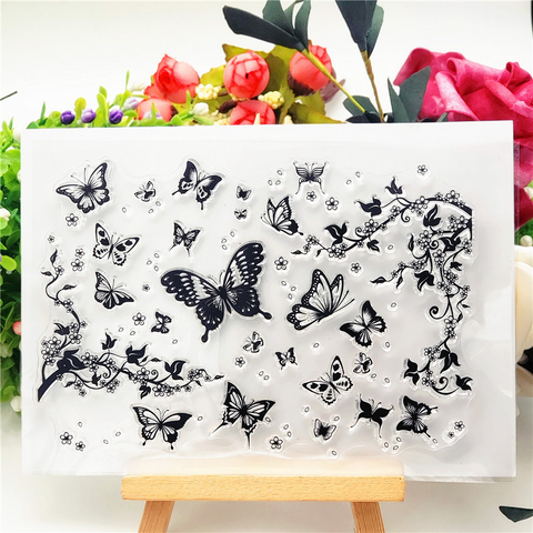 Butterfly Branch Stamps