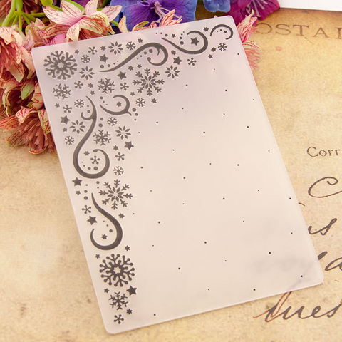 Snowflake EMBOSSING FOLDER