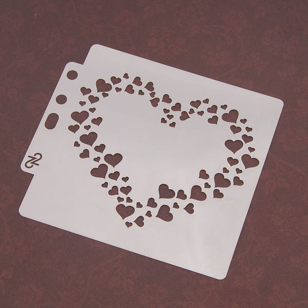 16PCS Layering Painting Stencils-A