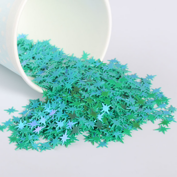 9mm Star Sequins