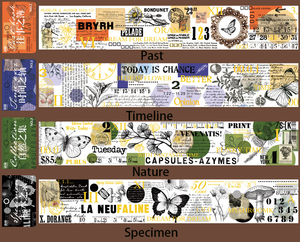 Fantasy Fragments Series Paper Tapes