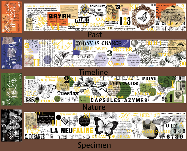 Fantasy Fragments Series Paper Tapes