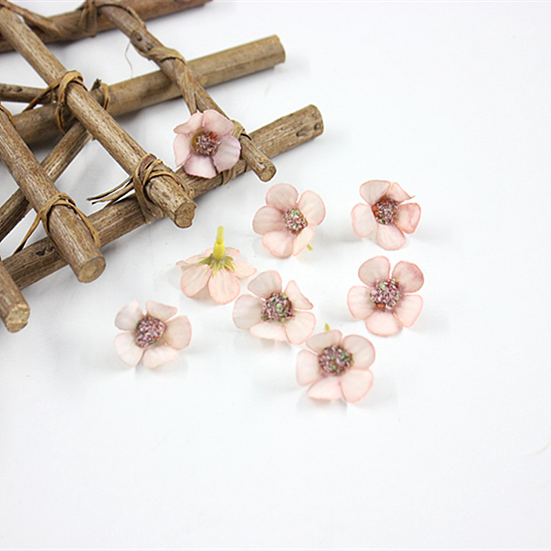 10 Pcs Artificial Color Flowers