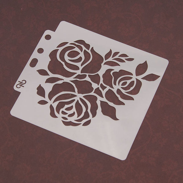 16PCS Layering Painting Stencils-A