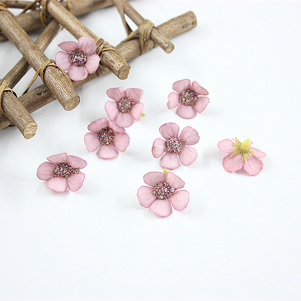 10 Pcs Artificial Color Flowers