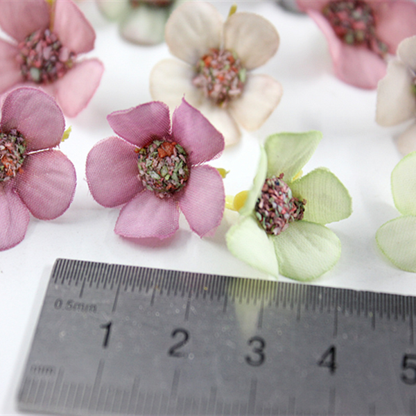 10 Pcs Artificial Color Flowers