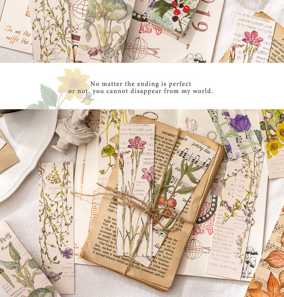Flower Museum Series Boxed Bookmark