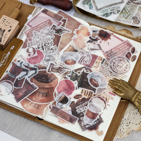 64PCS Cute Journal Stickers