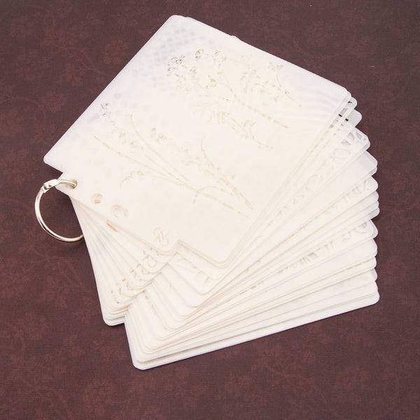16PCS Layering Painting Stencils-A