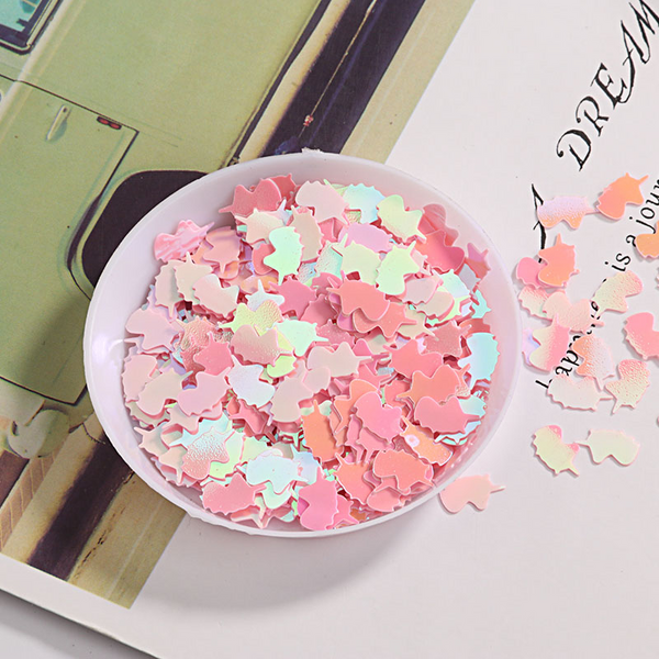 500pcs Unicorn Glitter Sequins