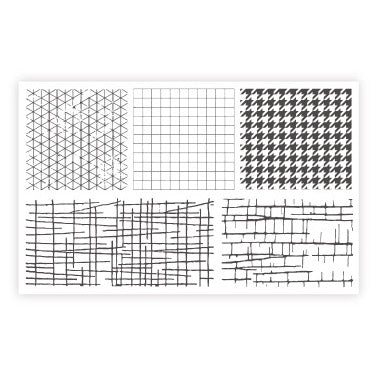 Minimalist Pattern Foam Stamps
