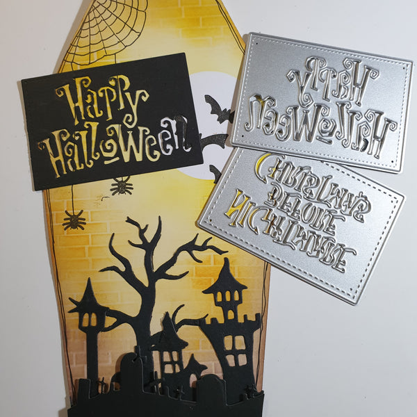【Original】Hallowen Labels Dies