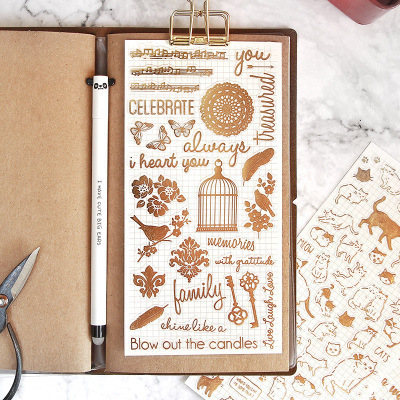Creative Hot Stamping Stickers