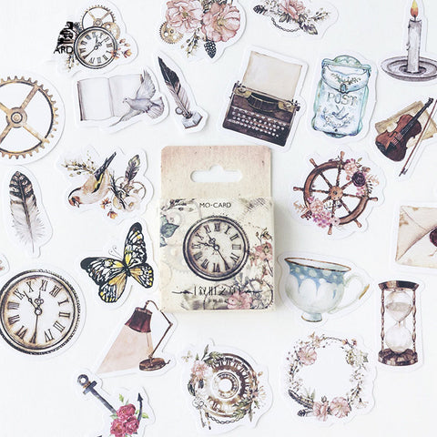 46PCS Chapter Of The Past Stickers