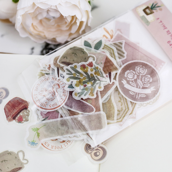 64PCS Cute Journal Stickers