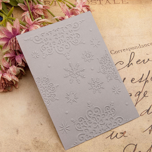 Lace Snowflake EMBOSSING FOLDER