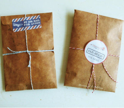 5Pcs Vintage Kraft Envelope