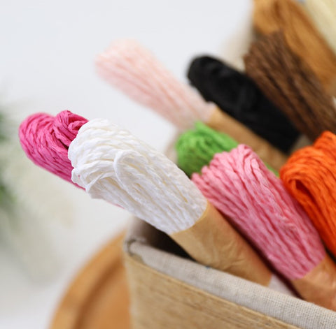 12 Colors Paper  Rope