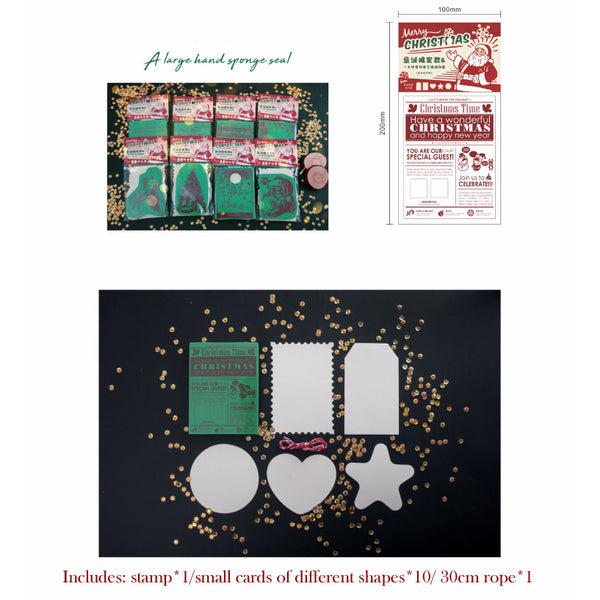 Christmas Series Sponge Stamps