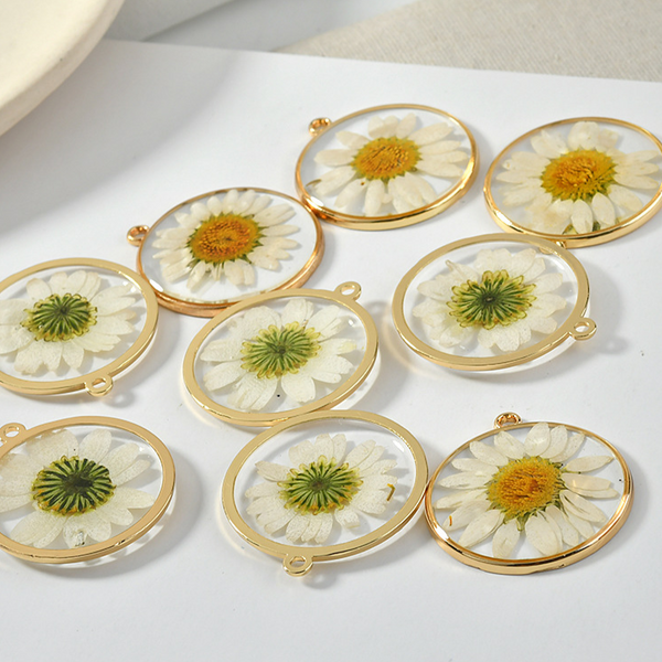 Daisy Sunflower Alloy Pendant Accessories