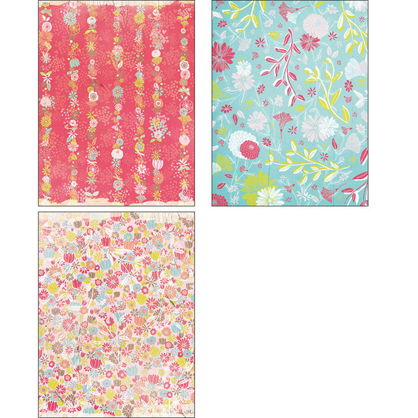 14PC 15*20CM Scrapbooking Paper Pack-Multicolor
