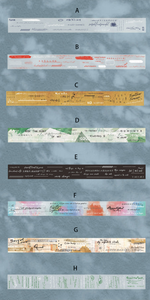 Life of Writing Series Paper Tape