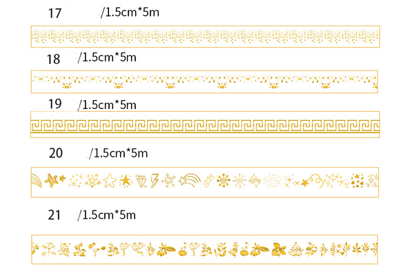 Hot Stamping Series Paper Tape